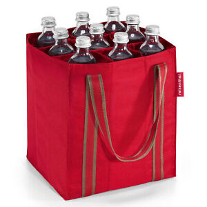 reisenthel bottlebag tasche für 9 flaschen tragetasche red stripes ZJ3004
