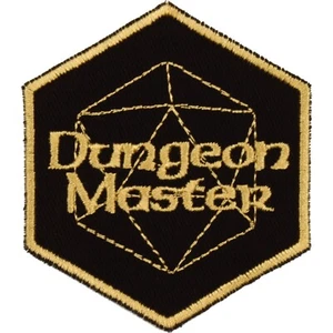 Dungeon Master Patch - Made in USA - Dungeons and Dragons Patch - D&D Patch - Picture 1 of 8