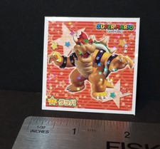 Super Mario Bros Bowser Mini Prism Sticker NINTENDO Rainbow Stars Prism Pattern