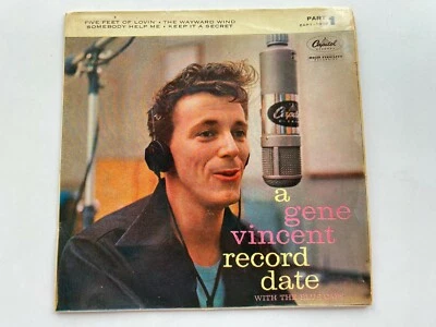 GENE VINCENT RECORD DATE   ORIG 1958 UK EP    CAPITOL EAP-1-1059 - Image 1 of 4