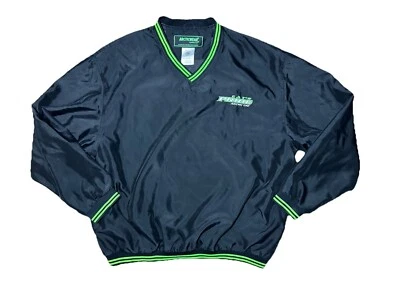 Vintage 90s Arctic Cat Pullover Windbreaker Size 2XL Embroidered Snowmobile Ski - Image 1 of 4
