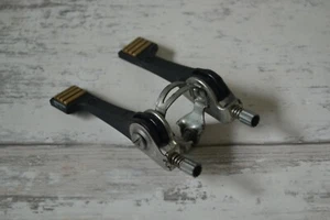 Vintage Simplex Band On Down Tube Double Friction Shifter Levers - Picture 1 of 11
