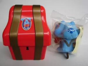 RARE New 1999 Blue’s Clues Treasure Hunt Chest Box Nickelodeon Jr Figure Viacom - Picture 1 of 11