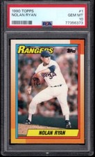 1990 Topps Nolan Ryan #1 (373) PSA 10 Gem Mint 10 Rangers GOAT HOF