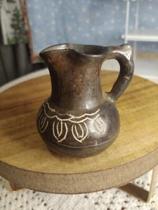 Chilean Pottery pitcher small vintage primitive AS IS - Picture 1 of 7