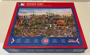 Chicago Cubs Find Joe Journeyman Search & Find Joe Puzzle 500 Pc Wrigley Field - Picture 1 of 2