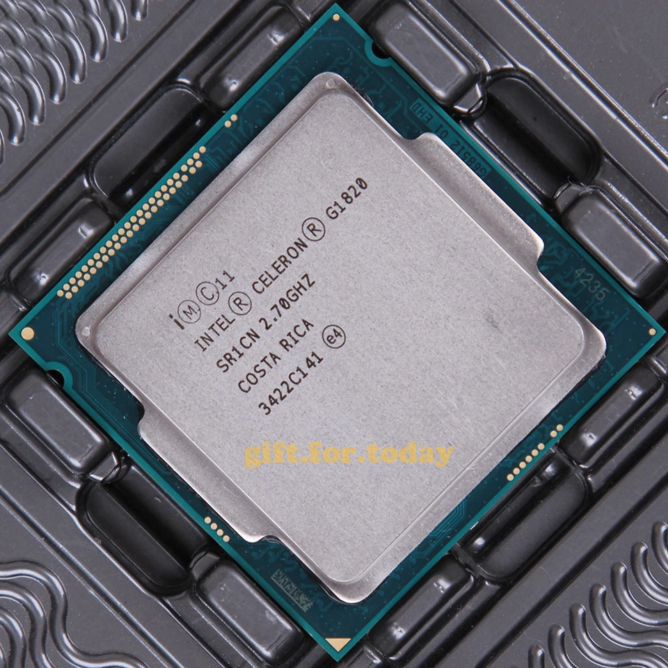 Original Intel Celeron Dual-Core G1820 2.7 GHz (BX80646G1820) Processor CPU - Image 1 of 1