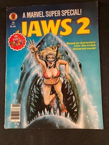 Jaws 2 Marvel Super Special 6 Comic Magazin 1978 - Bild 1 von 1