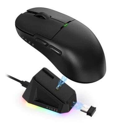 Ajazz Aj159p E-sports Game Mouse Dual Mode Wireless Paw3395 Sensor 2.4g/wired 56 - Image 1 of 4
