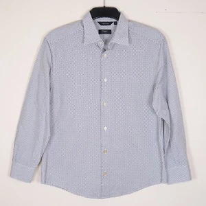 Paul Smith Herren weiß THE BYARD Sternenmuster Kragen Hemd Gr. 16 41 - Bild 1 von 11