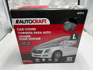 Autocraft Car Cover Heavy Duty Breathable Non Abrasive Fabric AC214 Size L - Picture 1 of 8