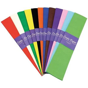 Crepe Paper 50CM X 3M For Crafts And Packing In Various Colours - Picture 1 of 13