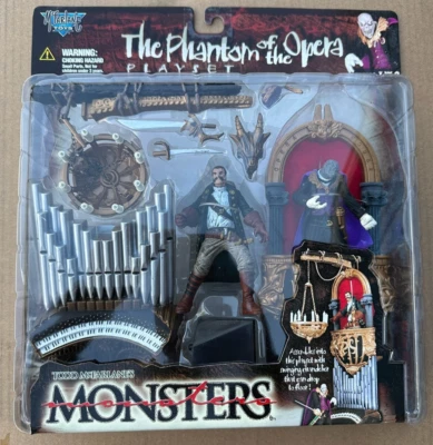 McFarlane Toys Monsters Series 2 Phantom of the Opera Playset Figures New 1998 - Image 1 of 3
