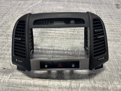 2007-2012 Hyundai Santa Fe console canter painel acabamento rádio moldura  - Imagem 1 de 4