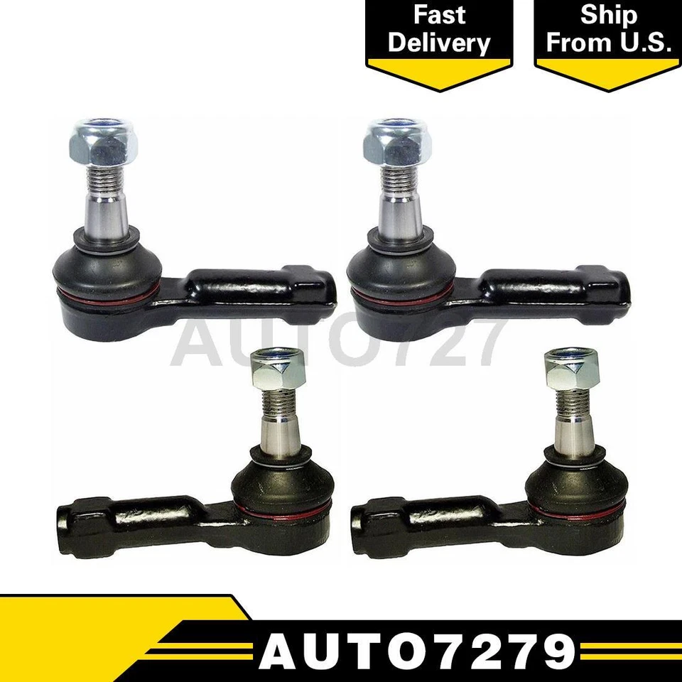 Delphi Frontal Interior Delantero Exterior 4 Piezas Extremo de Barra de Dirección Para Nissan Frontier Foto 1 de 3