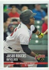 2017 Indianapolis Indians (Triple A-Pittsburgh Pirates) Jason Rogers