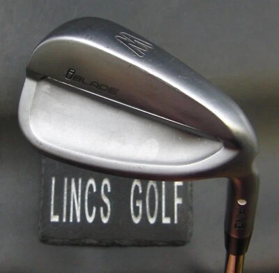 Cuña de lanzamiento de punto blanco Ping iBlade varilla de acero extra rígida agarre de orgullo de golf Foto 1 de 4