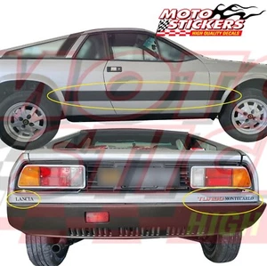 Lancia Beta Montecarlo Turbo - kit fasce laterali ed adesivi posteriori - Picture 1 of 2