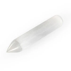 Selenit Massage-Stab 15 cm – Heilstein für Energiearbeit & Akupressur - Bild 1 von 1