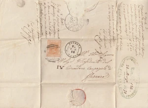 15-64B) LETTERA FERRARA BONDENO 1878 - Imagen 1 de 2