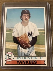 1979 Jim Hunter Topps #670 “Catfish” New York Yankees HOF Vintage B446 - Photo 1/2