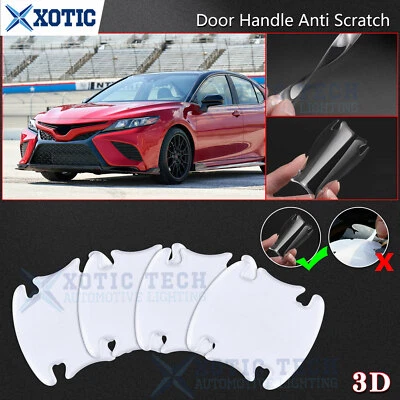 JDM 3D Paint Protector Door Handle Guard Thick Decal Sticker For Toyota Camry - Image 1 of 4