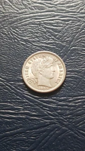 1913 Barber one Dime high grade see pics - Picture 1 of 4