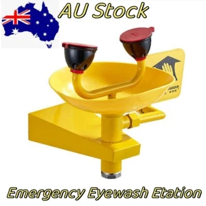 Emergency Eyewash Station ABS Coating Wall Mounted Emergency Flush Device - Picture 1 of 8