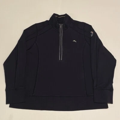 SUDADERA CLÁSICA TOMMY BAHAMA ST. LOUIS RAMS NFL MEDIA CREMALLERA (GRANDE) Foto 1 de 4