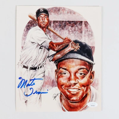 Monte Irvin Signed Photo Giants 8x10 - COA JSA - Image 1 of 4