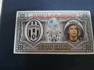 Figurina Tutto Calcio (dollari)  Pirlo Juventus nuova da bustina. 