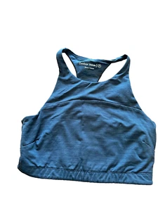 Sujetador deportivo Outdoor Voices negro jaspeado talla pequeña M - Imagen 1 de 4