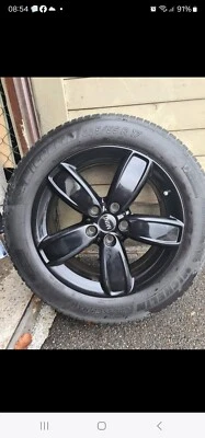 !!!!Alufelgen!!!! ORIGINALE MINI COOPER ALUFELGEN MIT REIFEN  - Bild 1 von 4