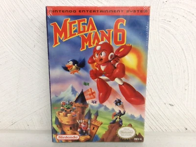 SISTEMA DE ENTRETENIMIENTO NINTENDO NES - MEGA MAN 6 - AGUJERO SELLADO EN CELOFÁN - #43 Foto 1 de 4