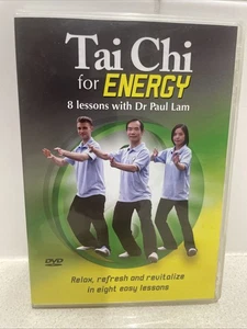 Tai Chi For Energy DVD Region Free Dr Paul Lam Improve Your Health 8 Lessons - Picture 1 of 4