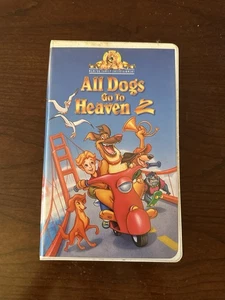All Dogs Go to Heaven 2 VHS - Picture 1 of 5