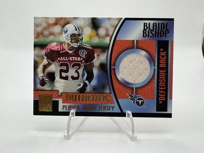 2001 Topps Reserve Relics Blaine Bishop #TRR-BB - Image 1 of 3