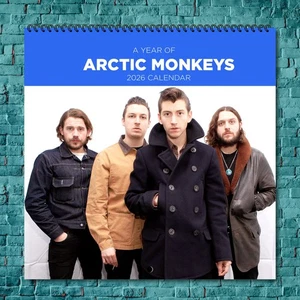 Arctic Monkeys 2026 Wall Calendar 12-Month Celebrity Photo Calendar - Picture 1 of 4