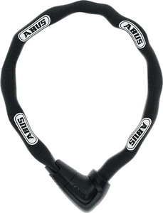 Steel-O-Chain - Abus 9808K/85 Steel-O-Chain Key Lock - Black - Chain Lock - Picture 1 of 2