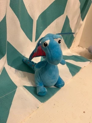 Ty Beanie Baby 6” Disney Doc McStuffins Azul Dragón Relleno Peluche Animal Foto 1 de 4