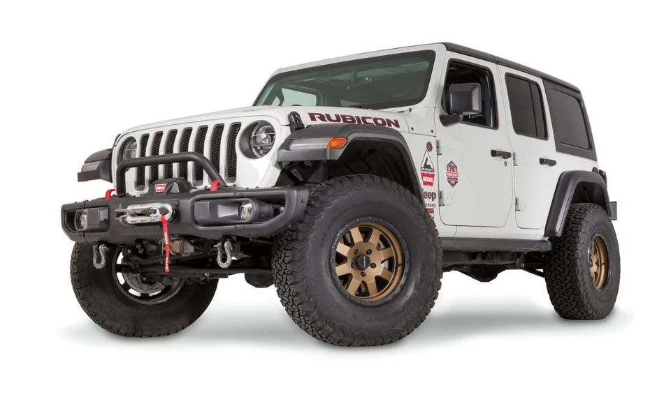 Warn Grille Guard Tube Fits Jeep JL JT Low Profile Durable Easy Install Off Road - Image 1 of 1