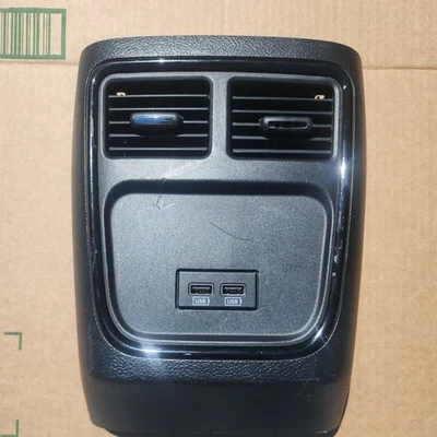 2015-2023 CHRYSLER 300 CENTER CONSOLE REAR BACK COVER TRIM VENT PANEL OEM - Image 1 of 4