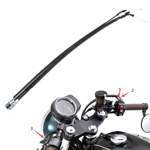 Clutch Cable Throttle Cable Brake Cable Fit Honda GB350 NC59 CB350 CB350S 2021+ - Picture 1 of 9