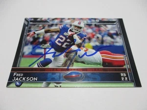 FRED JACKSON 2015 TOPPS NFL FOOTBALL SIGNIERTE KARTE IP RECHNUNGEN RB - Bild 1 von 1