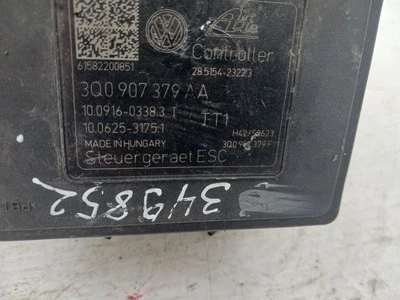 2015 VOLKSWAGEN GOLF VII 5G1,AU1,AU1,AU1,AU2,AU2,AU2,BC1,B ABS VALVE 3q0907379aa - Image 1 of 4