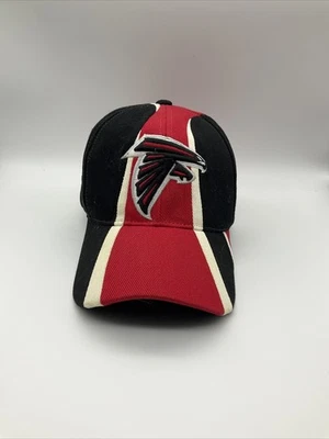 Atlanta Falcons Reebok Equipment NFL Gorra Sombrero Negro Rojo Color Bloque Correa Foto 1 de 4