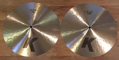 Platillos usados Zildjian 15" K Light Hi Hat / Bonitos Hi Hats Foto 1 de 4