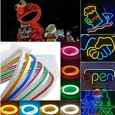 Striscia strip led neon Bobina flex 5 metri dc12v esterno ip65 modellabile - Immagine 1 di 4