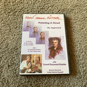 Painting a Head - My Approach Everett Raymond Kinstler - Art DVD - Imagen 1 de 3