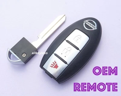 OEM 2020-2023 NISSAN KICKS ROGUE proximidad llave inteligente mando a distancia 285E3-6TA1A Foto 1 de 4